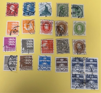 Denmark  stamp lot 