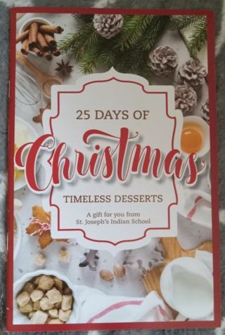 25 days of Christmas dessert book