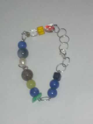 Bracelet handmade with beads 