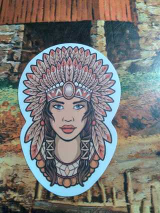 Native American Sticker 