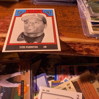 1986 tcma all-time Padres Tito Fuentes baseball card 