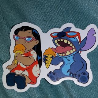 Stitch big Cute new vinyl sticker no refunds regular mail only Very nice