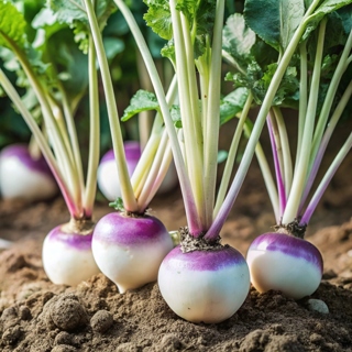 Organic Purple Top Turnip Seeds