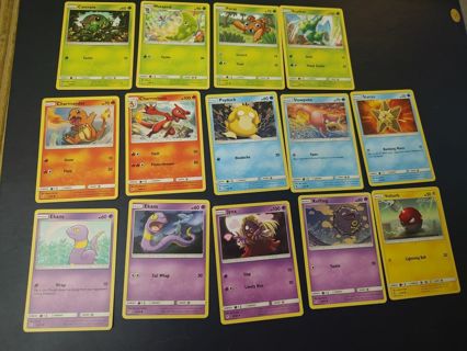 Pokemon Hidden Fates Cards mixed