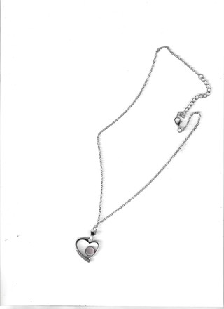 Heart Necklace with Gift Bag - New - Great Gift!