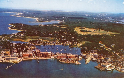 Vintage Postcard Woods Hole, MA