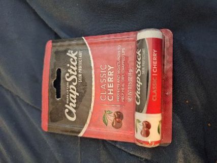 Classic cherry chapstick