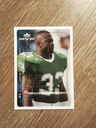 Upperdeck- Sedrick Irvin RC