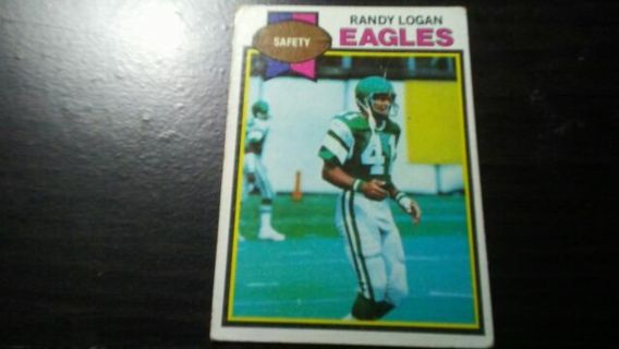 1979 TOPPS RANDY LOGAN PHILADELPHIA EAGLES FOOTBALL CARD# 424