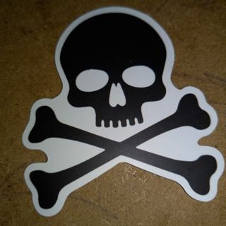 Cool new vinyl sticker no refunds regular mail only Very nice