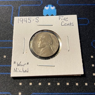 1945-S Jefferson War Nickel