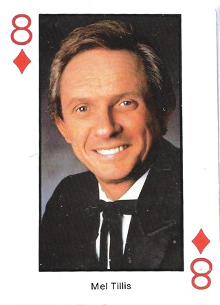 1980 M.C. Art Best of Country Music Playing Cards #8D Mel Tillis