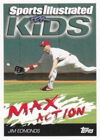 Jim Edmonds 2006 Topps Opening Day Sports Illustrated for Kids St. Louis Cardinals