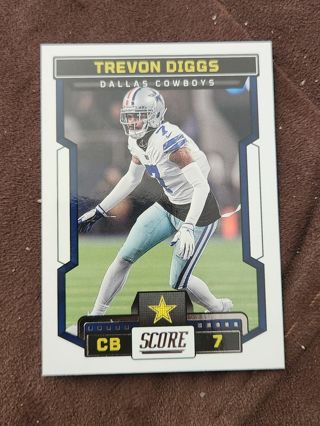 Two Dallas Cowboys Diggs & Walls Football Cards