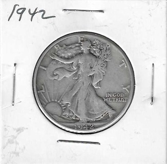 1942 Walking Liberty Half Dollar