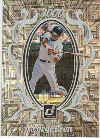 2023 Donruss George Brett Kansas City Royals Mr. 3,000 Insert Vector Parallel #M3K-12!