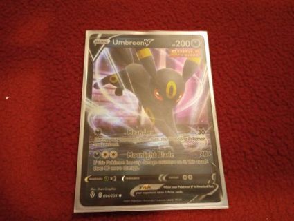 POKEMON EVOLVING SKIES UMBREON V CARD #401