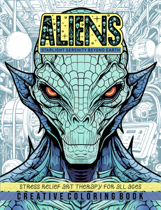 ALIENS: STARLIGHT SERENITY BEYOND EARTH - Coloring Book