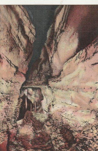 Vintage Unused Postcard: gin k: Cave of the Winds, Manitou Springs, CO