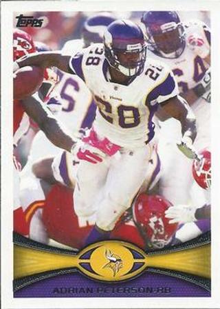 Tradingcard -  2012 Topps #200 - Adrian Peterson - Minnesota Vikings