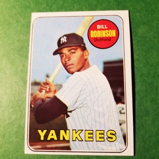 1969 - TOPPS BASEBALL CARD  NO. 313 - BILL ROBINSON - YANKEES