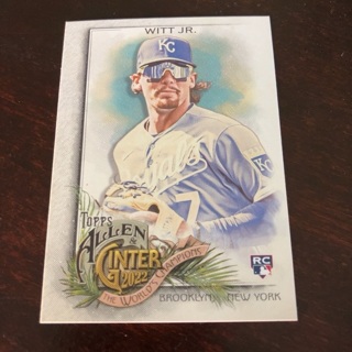 2022 Topps Allen & Ginter - [Base] #203  Bobby Witt Jr.