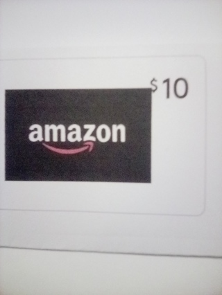 Amazon $10.00 e-gift card 