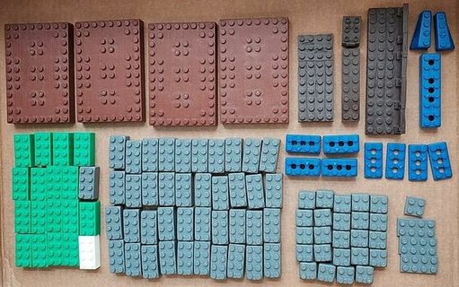 Mega Bloks Pieces + Pillars & Barrels Krystal Wars & Pirate Replacement Pieces