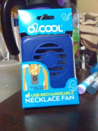 O2Cool Necklace Fan BNIP