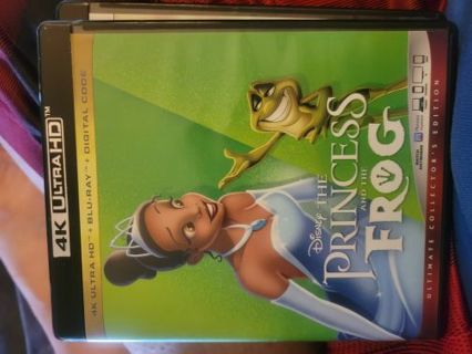 Princess and the frog digital 4k