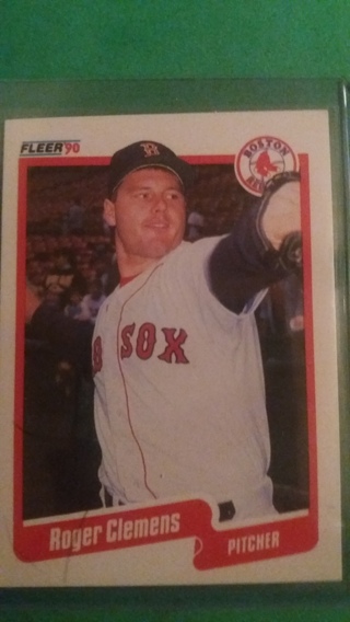 roger clemens baseball card free shipping