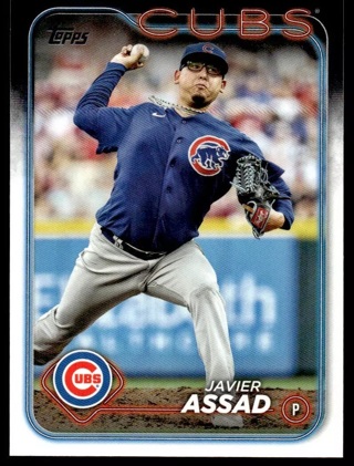 2024 Topps Series 2 Javier Assad #354 Chicago Cubs