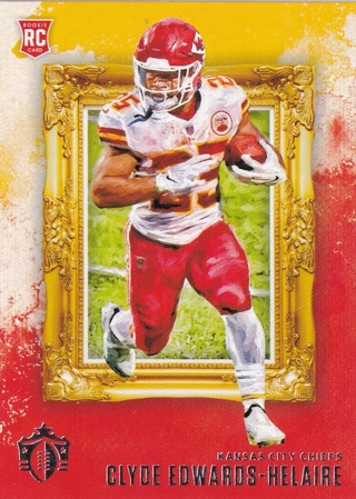 2020 Rookie Clyde Edwards- Helaire Panini/ KC Chiefs