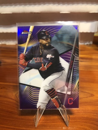 Franmil Reyes 2020 Topps Finest Purple Refractor /250 #32