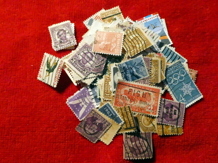  #2 Large Grab Bag of  U.S. Postage Stamps