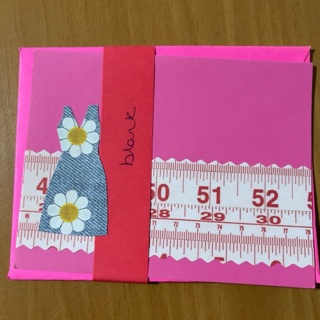 Handmade Note Card (K)