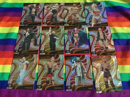 Large WWE Collectible Wrestling Cards You Get Them All