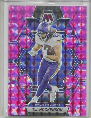 T.J. Hockenson 2023 Mosaic Mosaic Camo Pink #153