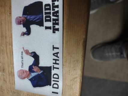 Sticker of Biden