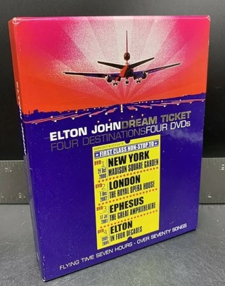 Elton John - 4 DVD Music Set - Over 70 Songs ( Great condition)