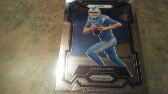 2023 PANINI PRIZM JARED GOFF DETROIT LIONS FOOTBALL CARD# 98