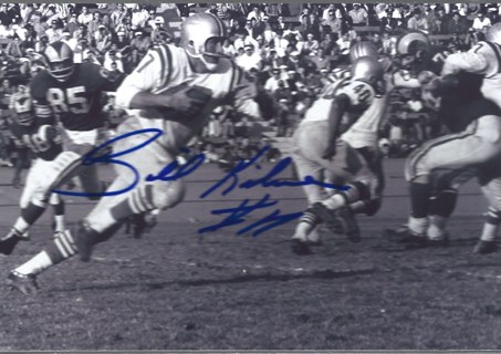 BILLY KILMER NFL Washington Redskins Football Autographed Signed 4x6 Photo 