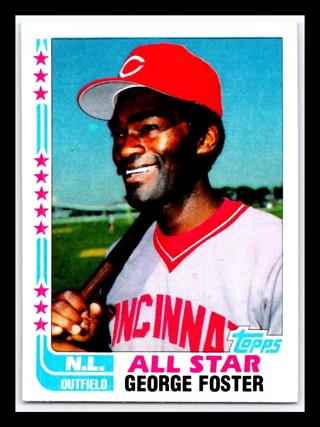 George Foster 1982 Topps #342