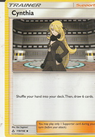 Pokemon Card: Cynthia