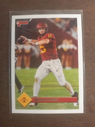  2023 Panini Chronicles Draft Picks Donruss Retro Brock Purdy