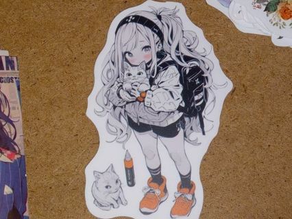 Cool one vinyl sticker no refunds regular mail only Very nice quality!