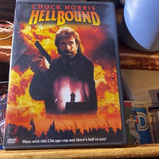 Hellbound with chuck Norris DVD (used) 