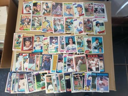 1980's Baseball card Collection, 100+ Card's. 1980 to1986 Star's, Rookie's