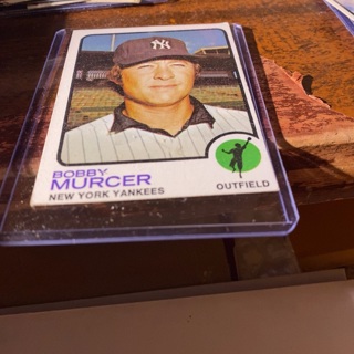 1973 topps Bobby murcer baseball card 