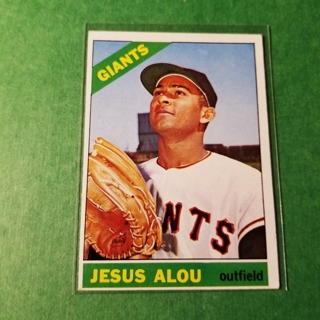 1966 - TOPPS BASEBALL CARD NO. 242 - JESUS ALOU- GIANTS